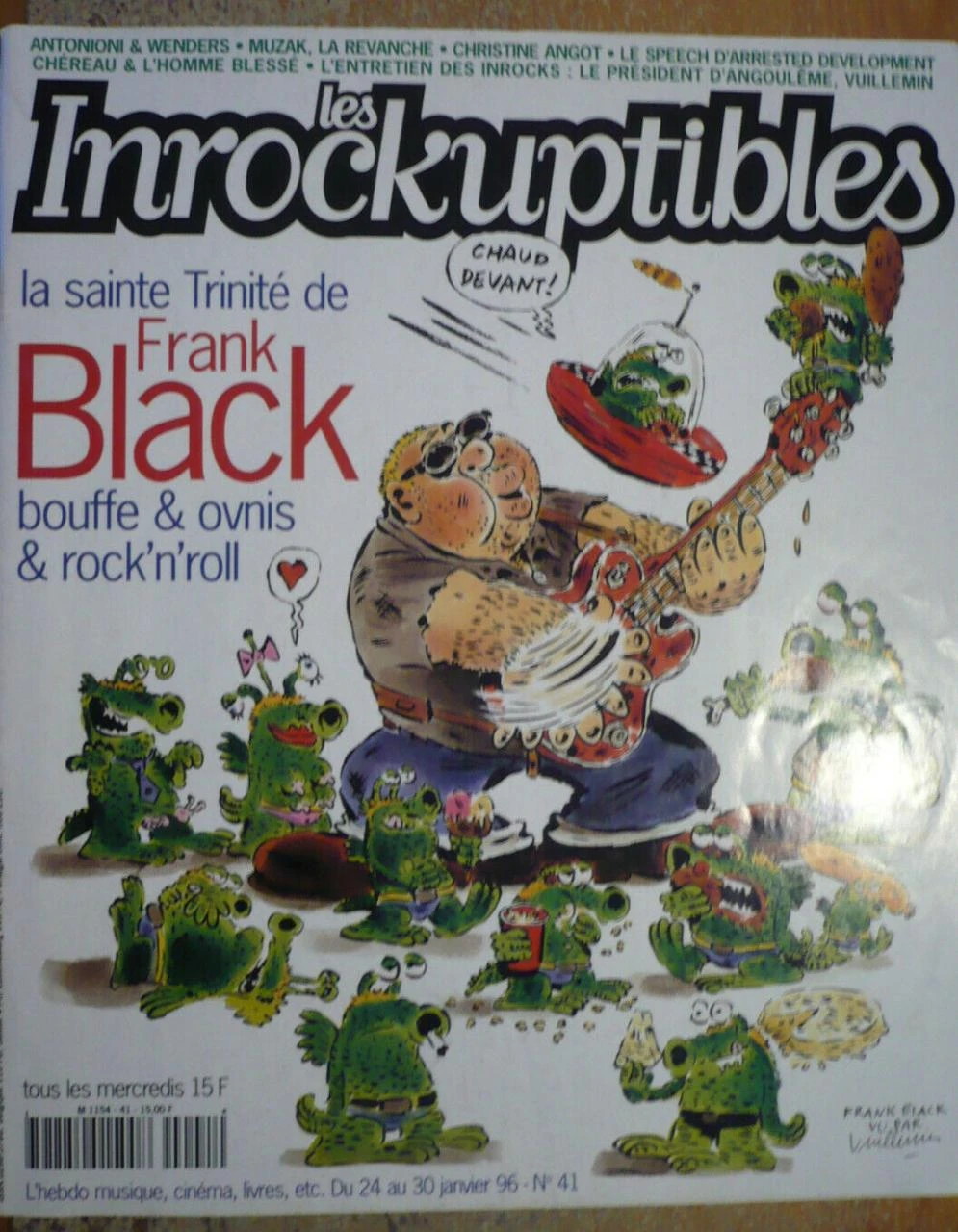 LES INROCKUPTIBLES N° 41 - janvier 1996